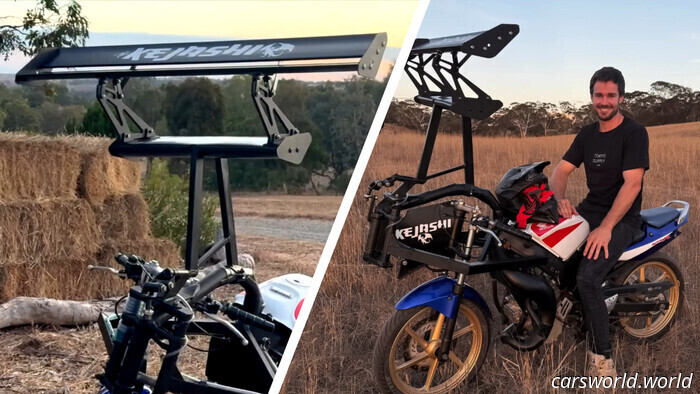 Nunca has visto una motocicleta girar así antes | Carscoops